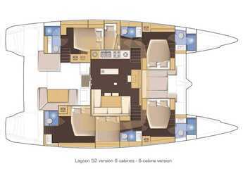 Alquilar catamarán en Nea Peramos - Lagoon 52F