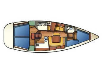 Alquilar velero en Marina d'Arechi - Sun Odyssey 43 