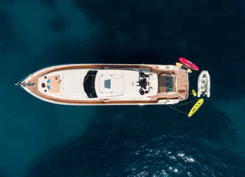 Louer bateau à moteur à Ibiza Magna - Dalla Pieta 80