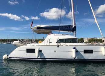 Chartern Sie katamaran in Marina Gouvia - Lagoon 380 S2 - 4 cab.