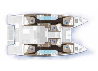 Rent a catamaran in Port of Mahe - Lagoon 51