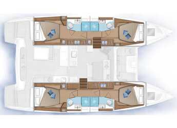 Alquilar catamarán en Lavrion Marina - Lagoon 46