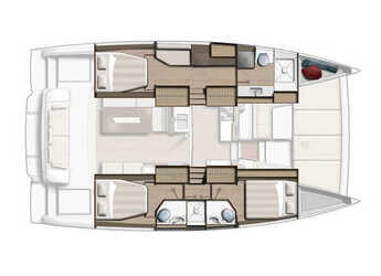 Louer catamaran à Volos - Bali 4.2