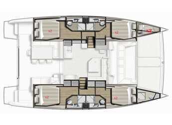 Louer catamaran à Pantalán del Mediterraneo - Bali 4.5 Open Space