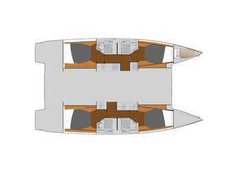 Louer catamaran à Yes marina - Astréa 42