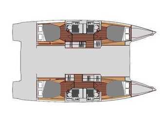 Alquilar catamarán en Marina Delta Kallithea - Astréa 42