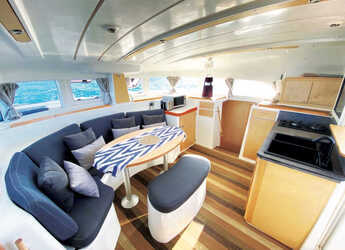 Rent a catamaran in Marina Ibiza - Lagoon 380