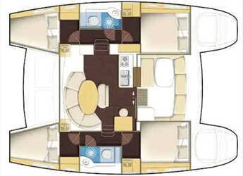 Rent a catamaran in Marina Ibiza - Lagoon 380