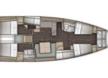 Alquilar velero en Marina Baotić - Dufour 54 - 6 cab.