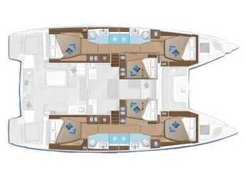 Louer catamaran à Kos Marina - Lagoon 50