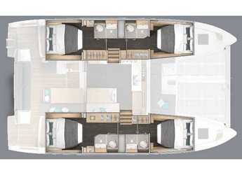 Alquilar catamarán en Preveza Marina - Lagoon 43