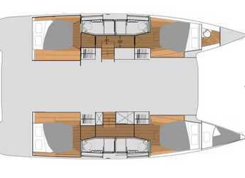 Rent a catamaran in Fort Burt Marina - Fountaine Pajot Elba 45