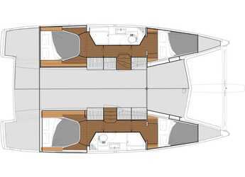 Rent a catamaran in Fort Burt Marina - Fountaine Pajot Lucia 40