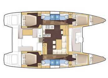 Alquilar catamarán en Marina Delta Kallithea - Lagoon 450 