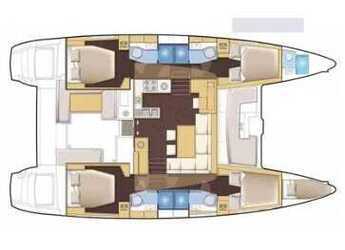 Louer catamaran à Club Naútico de Sant Antoni de Pormany - Lagoon 46 