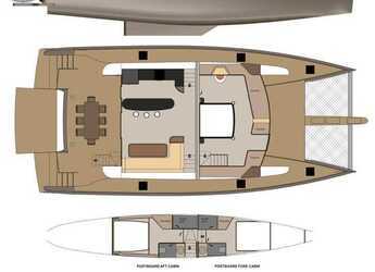 Rent a catamaran in Nea Peramos - Long Island