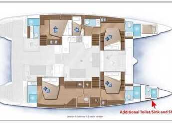 Chartern Sie katamaran in Maya Cove, Hodges Creek Marina - Lagoon 52 - 5 + 1 cab.