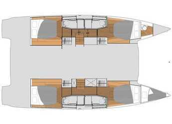 Louer catamaran à Porto Capo d'Orlando Marina - Elba 45