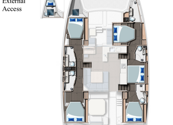 Alquilar catamarán en Marina di Portorosa - Leopard 50 - 5 + 1 cab