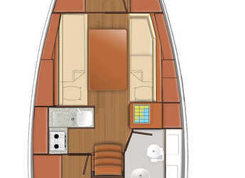 Rent a sailboat in Marina di Portorosa - Sun Odyssey 319 - 2 cab.