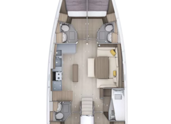 Chartern Sie segelboot in Marina Gouvia - Oceanis 52 - 6 cab.