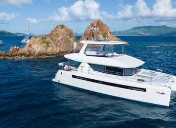 Rent a power catamaran  in Wickhams Cay II Marina - Moorings 403 PC (Exclusive)