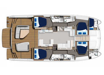 Rent a power catamaran  in Wickhams Cay II Marina - Moorings 534 PC/8+1 (Exclusive)