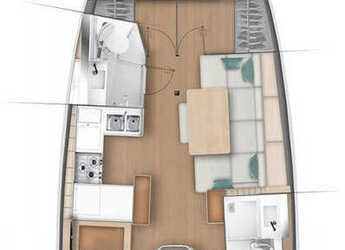 Rent a sailboat in D-Marin Marina Lefkas - Sun Odyssey 440 - 4 cab.