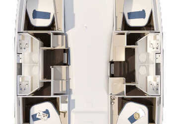 Alquilar catamarán en Marina Kornati - Fountaine Pajot FP 41 Quatuor 4