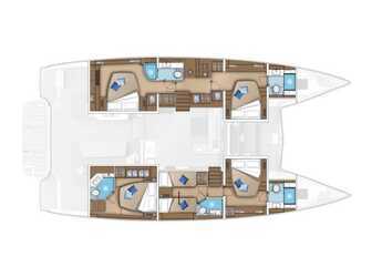 Alquilar catamarán en Marina Kastela - Lagoon 55