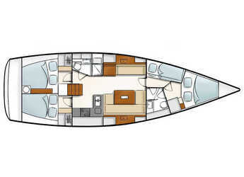 Louer voilier à Veruda - Hanse 430e