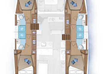 Noleggiare catamaran in Marina Frapa - Lagoon 46