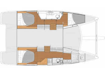 Chartern Sie katamaran in Marina Le Marin - Lucia 40