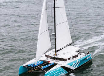 Rent a catamaran in Lavrion Marina - ORC 57