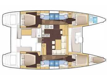 Alquilar catamarán en Puerto de Lefkas - Lagoon 46