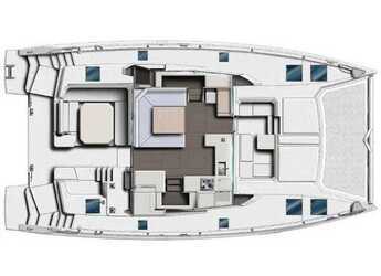Chartern Sie katamaran in Marina Gouvia - Leopard 45