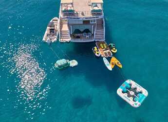 Rent a catamaran in Athens Marina - Pachoud Exploration Helicat 80