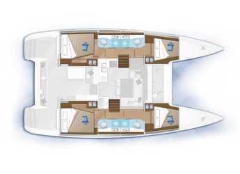 Alquilar catamarán en Marina Kastela - Lagoon 40