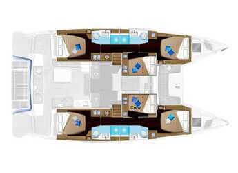 Louer catamaran à Trogir (ACI marina) - Lagoon 51