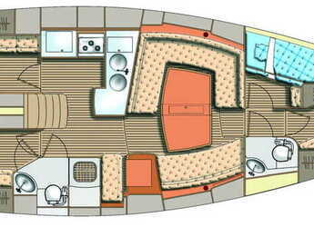 Louer voilier à Marina Polesana - Elan 434 Impression