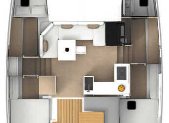 Chartern Sie katamaran in Marina Kornati - Aventura 34