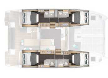 Chartern Sie katamaran in Marina Sukosan (D-Marin Dalmacija) - Lagoon 43