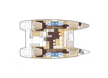 Alquilar catamarán en Puerto de Lefkas - Lagoon 450 Fly