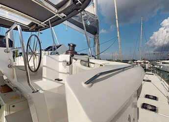 Chartern Sie katamaran in Perigiali Quay - Lagoon 450 Fly