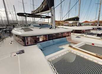 Chartern Sie katamaran in Perigiali Quay - Lagoon 450 Fly