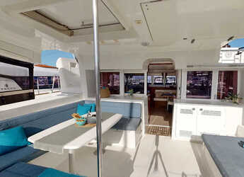 Chartern Sie katamaran in Perigiali Quay - Lagoon 450 Fly