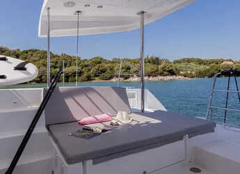 Chartern Sie katamaran in Perigiali Quay - Lagoon 450 Fly