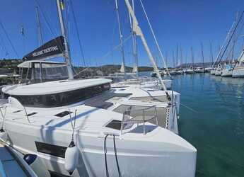 Chartern Sie katamaran in Perigiali Quay - Lagoon 46 