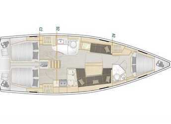 Chartern Sie segelboot in Perigiali Quay - Hanse 418