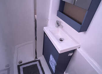 Chartern Sie katamaran in Perigiali Quay - Fountaine Pajot Aura 51